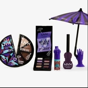 NWT $80 NYX Limited Edition Wednesday Vault Kit & Makeup Set